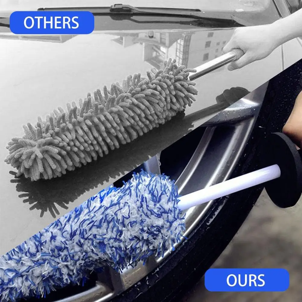 Microfiber Wheel Cleaning Brush