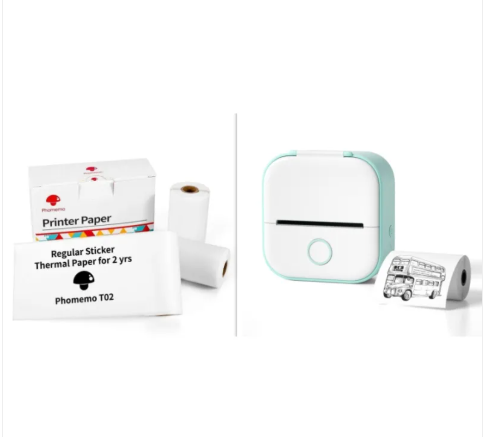 Mini Bluetooth Label Printer