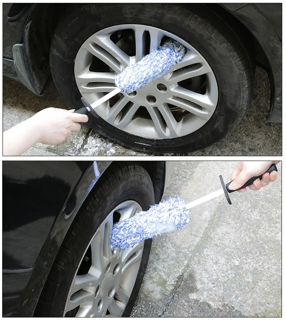 Microfiber Wheel Cleaning Brush