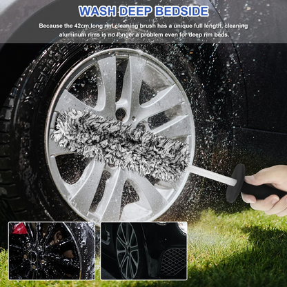 Microfiber Wheel Cleaning Brush